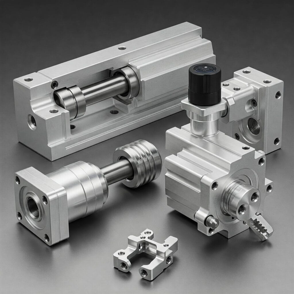 Aluminum Alloy Pneumatic Accessories