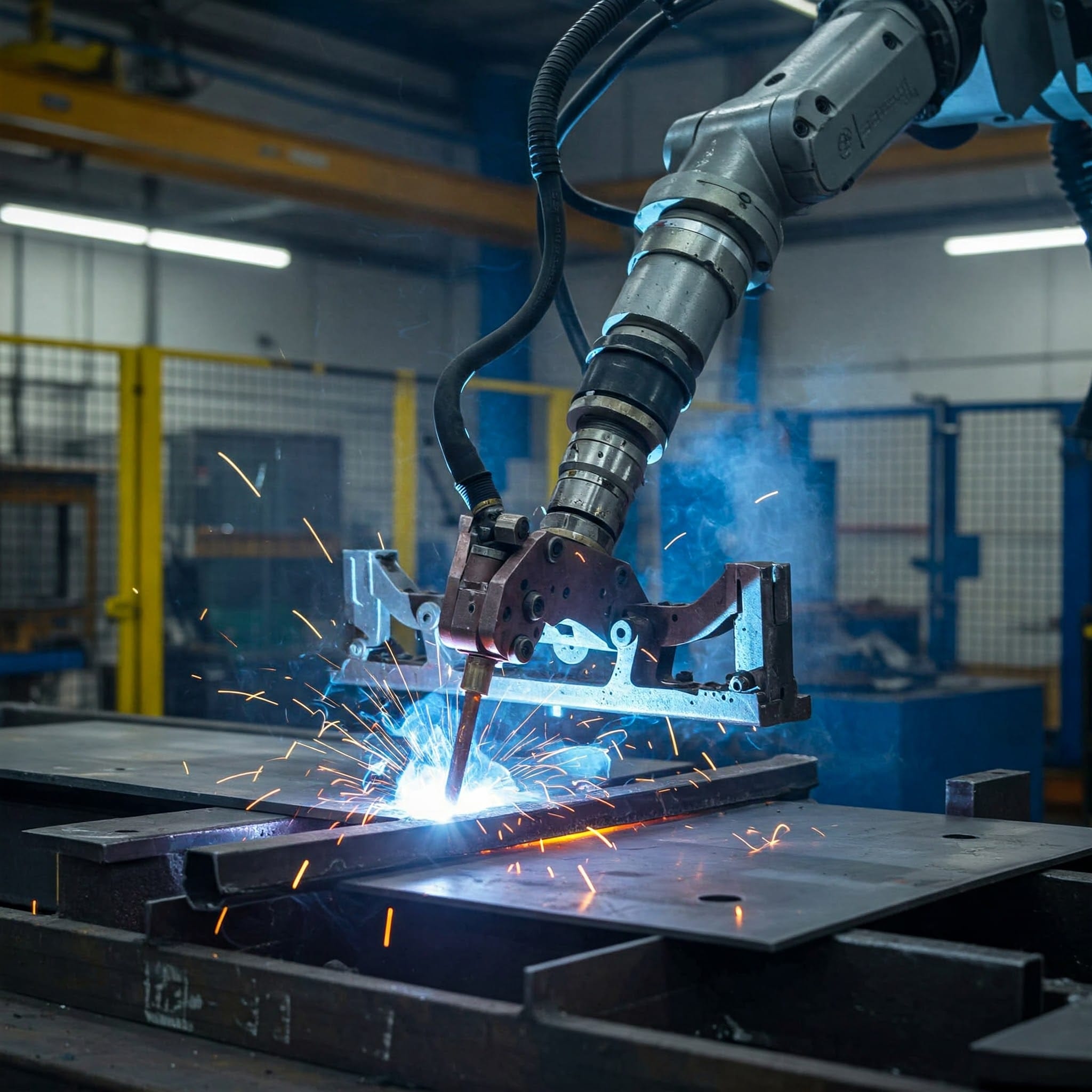 Pneumatic welding
