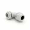 90 Degree Nylon Cable Gland, IP68 Right Angle Connector