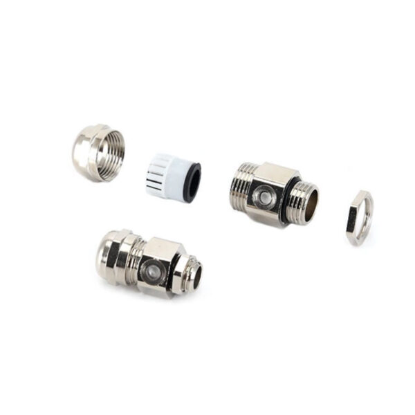 Breathable Brass Cable Gland for Condensation Prevention, IP68