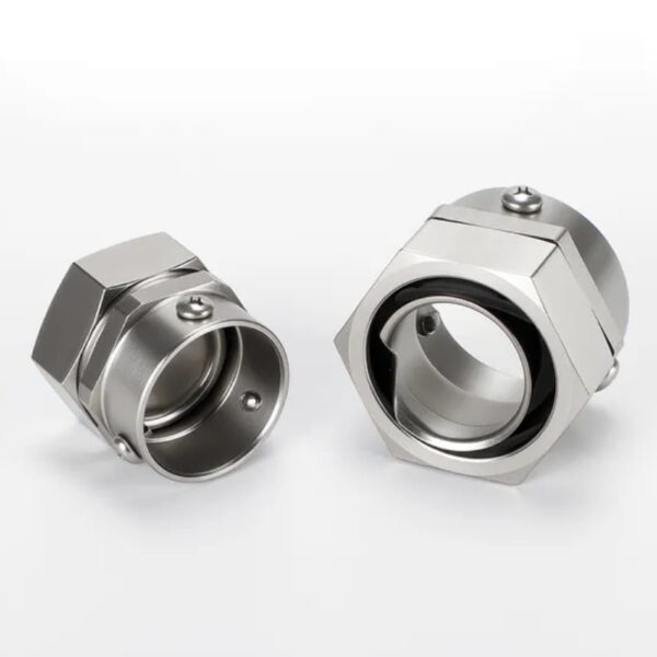 DKJ IP68 Connector, Stainless Steel for Flex to EMT