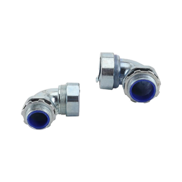 DWJ 90-Degree Connector, Zinc Die Cast for Flex Conduit