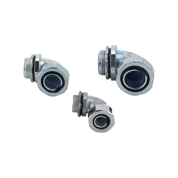 DWJ 90-Degree Connector, Zinc Die Cast for Flex Conduit