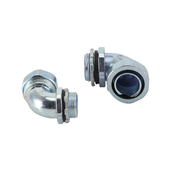 DWJ 90-Degree Connector, Zinc Die Cast for Flex Conduit