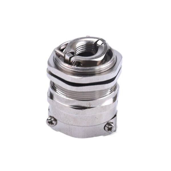 Double-Locked Brass Cable Gland for High Strain Relief, IP68