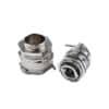 Double-Locked Brass Cable Gland for High Strain Relief, IP68