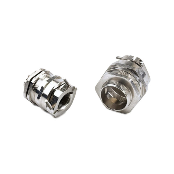 Double-Locked Brass Cable Gland for High Strain Relief, IP68