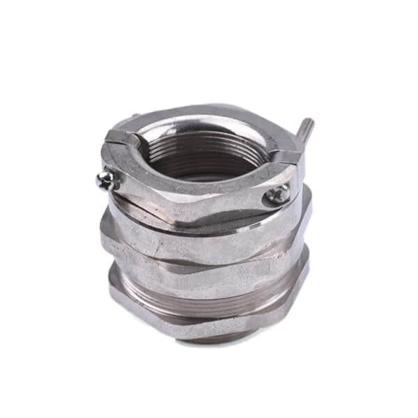 Double-Locked Brass Cable Gland for High Strain Relief, IP68