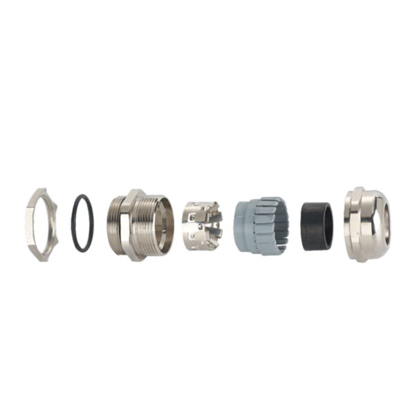 EMC Cable Gland with Contact Spring, IP68 Shielding