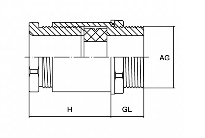 Ex-VI Explosion-Proof Clamping Gland for Hazardous Areas