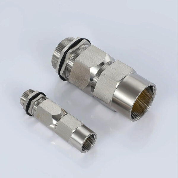 Ex-VIIIG Armoured Cable Clamping Gland, Single Seal for Zone 1 & 2
