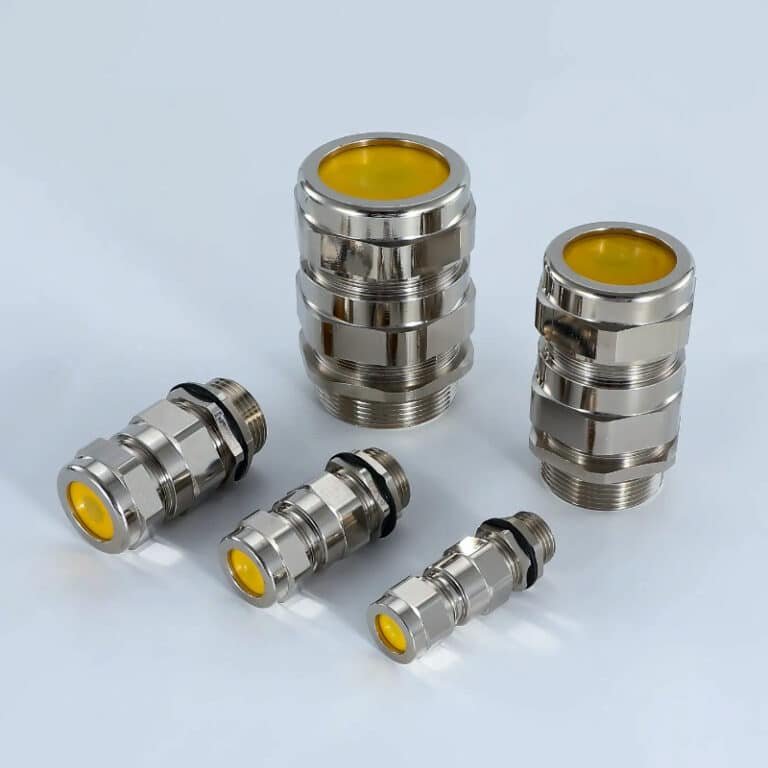 Pressacavo a doppia guarnizione Ex d per cavo armato, IIC Gb