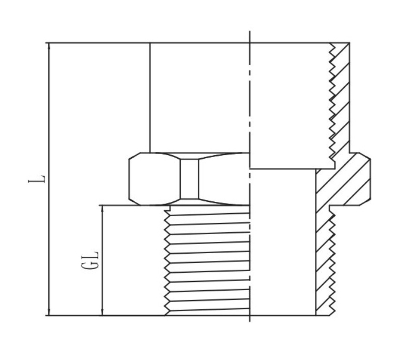 Explosion-Proof Thread Adapter (ReducerEnlarger), BGJ-B Series