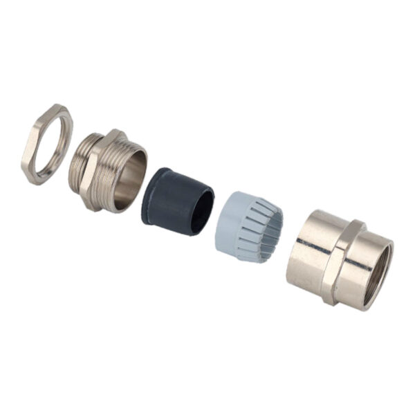 Female Thread Cable Gland for Threaded Conduits, IP68