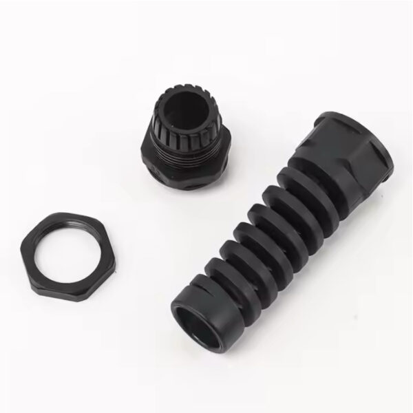 Flexible Nylon Cable Gland for Bend Protection, IP68