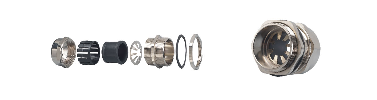 MG Series EMC Cable Gland for Industrial Automation