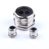 Multi-Hole Brass Cable Gland, IP68 for 2-8 Conductors