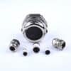 Multi-Hole Brass Cable Gland, IP68 for 2-8 Conductors