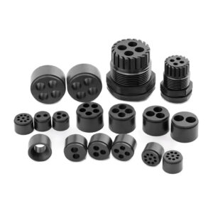 Multi-Hole Nylon Cable Gland, IP68 Waterproof Connector