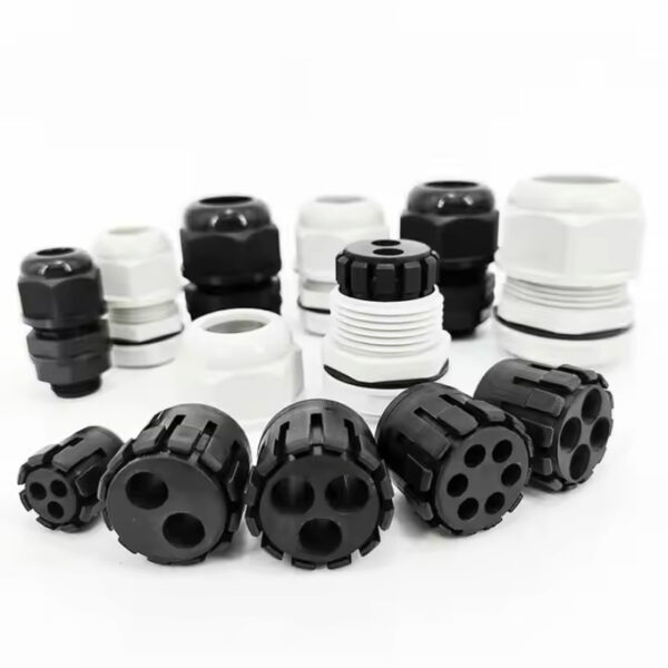 Multi-Hole Nylon Cable Gland, IP68 Waterproof Connector