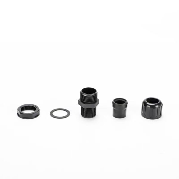 Nylon Corrugated Conduit Connector, IP68 Liquid Tight Fitting