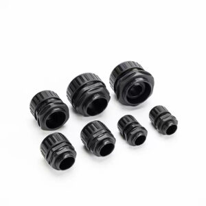 Nylon Corrugated Conduit Connector, IP68 Liquid Tight Fitting