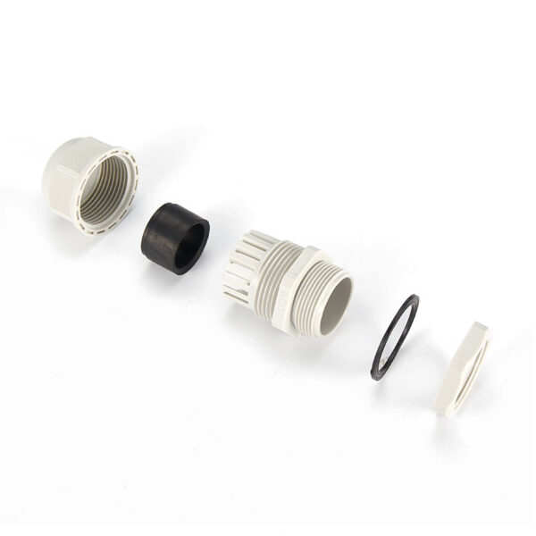 One-Piece Nylon Cable Gland for Fast Installation, IP68