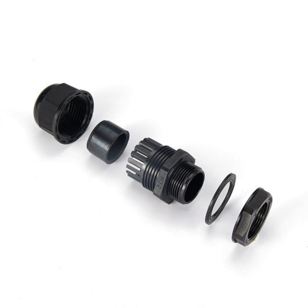 One-Piece Nylon Cable Gland for Fast Installation, IP68