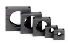Quick Connect Conduit Fitting, Nylon for Corrugated Tubing Fixed support