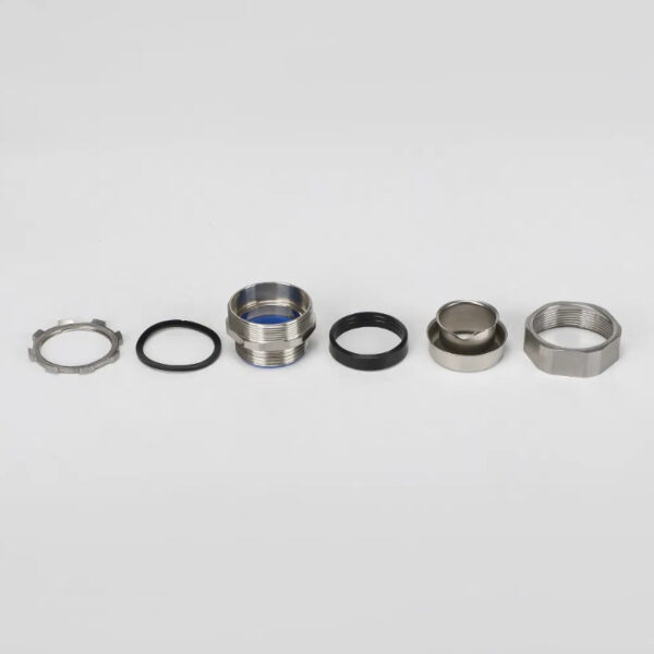 Stainless Steel Conduit Connector, IP66 Flex to Box Fitting