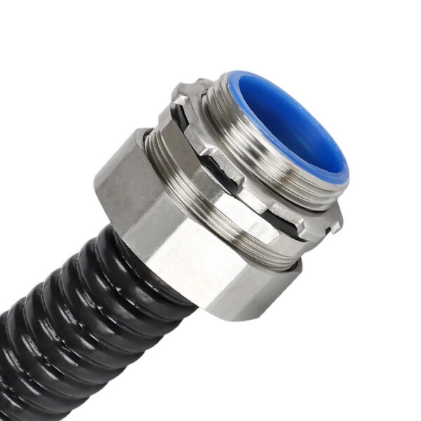 Stainless Steel Conduit Connector, IP66 Flex to Box Fitting