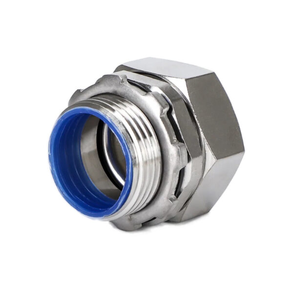Stainless Steel Conduit Connector, IP66 Flex to Box Fitting