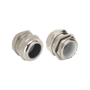 Straight-Through Brass Cable Gland, IP68 Waterproof Seal