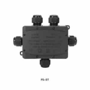 Scatola di giunzione impermeabile ad alta potenza da 60 A, giunzione multidirezionale IP68 F5-5T