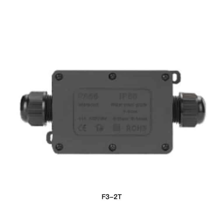Scatola di giunzione impermeabile F3-2T, 32A con connessione rapida a vite