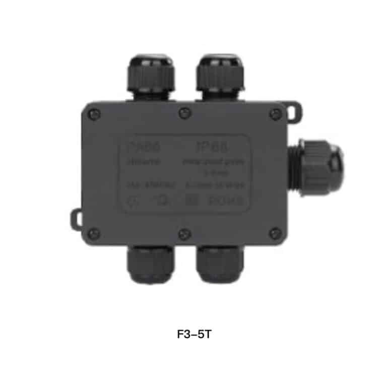 Scatola di giunzione impermeabile F3-5T, 32A con connessione rapida a vite