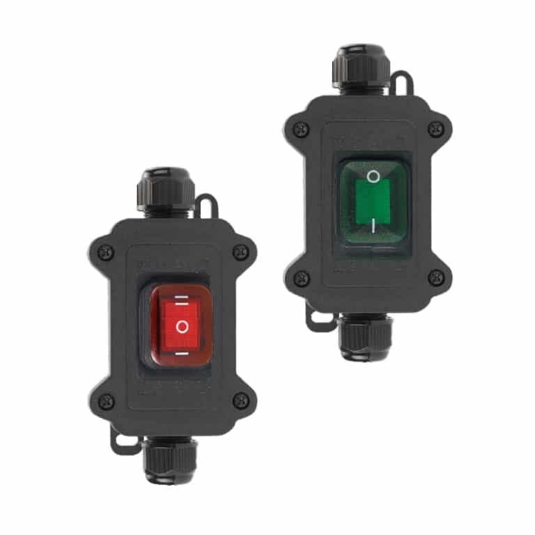 Custodia per interruttore a bilanciere IP65 per il settore navale e automobilistico 1