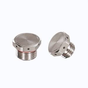 Bocchetta di protezione esagonale a basso profilo, acciaio inox IP68
