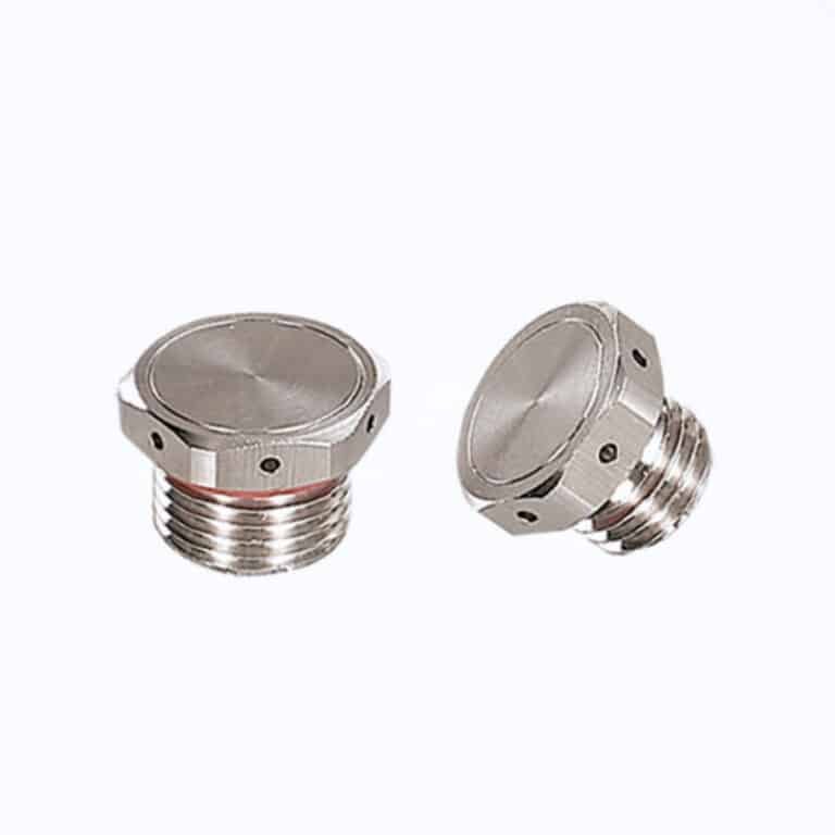 Bocchetta di protezione esagonale a basso profilo, acciaio inox IP68