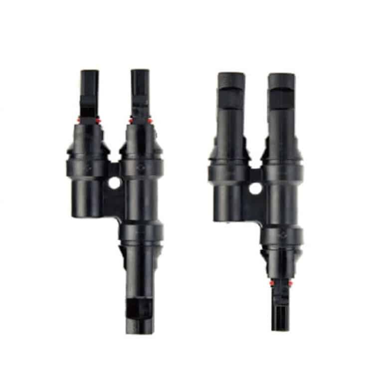Connettore a T MC4, splitter parallelo PV-T3 1 a 2