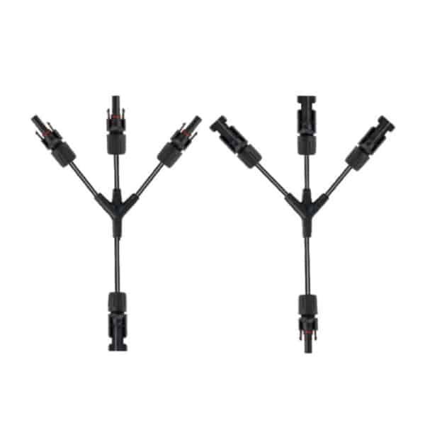 Connettore MC4 a Y da 1 a 3, splitter parallelo PV-Y4