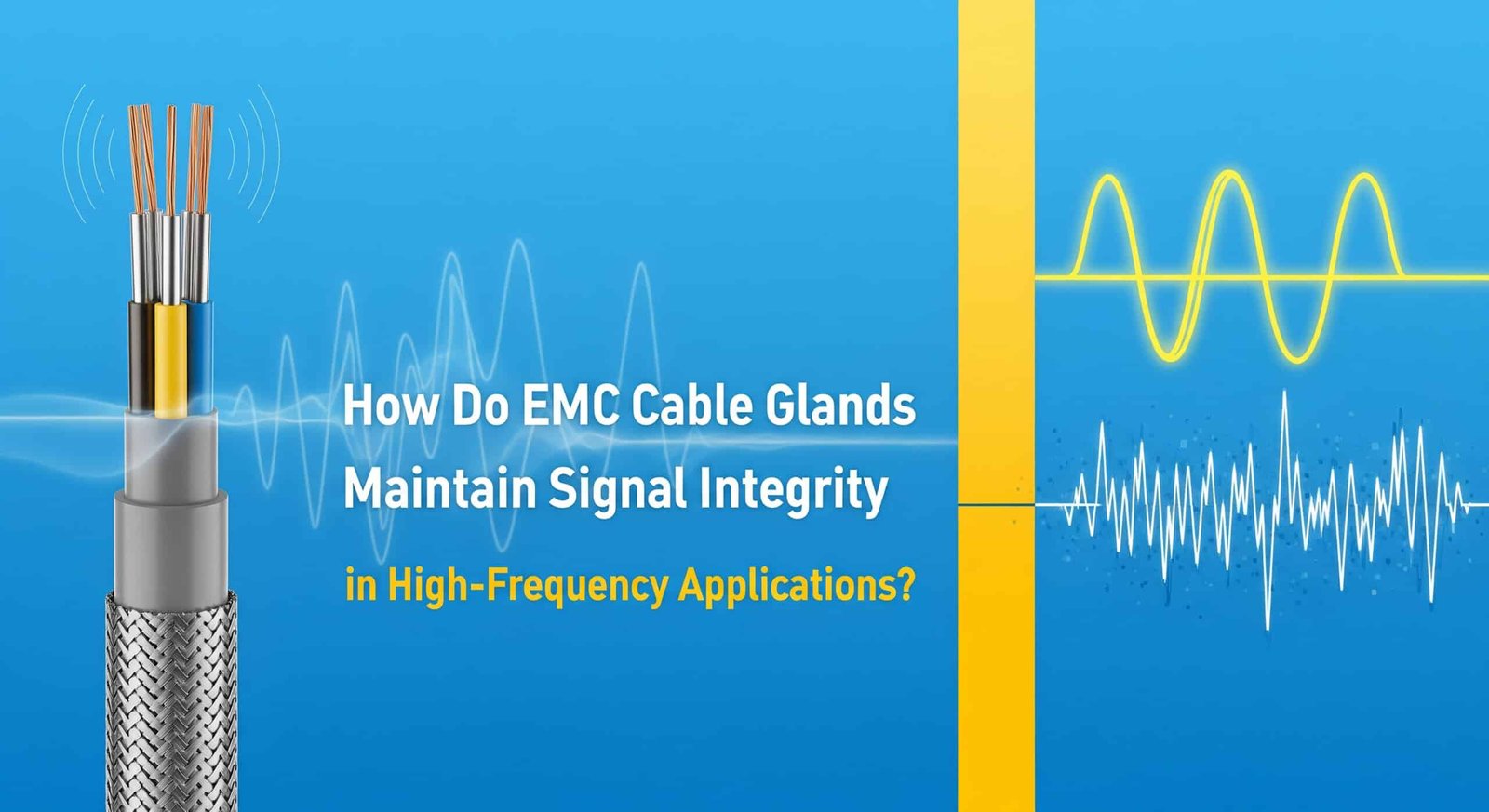 EMCケーブル・グランドは高周波用途でどのように信号の完全性を維持するか？