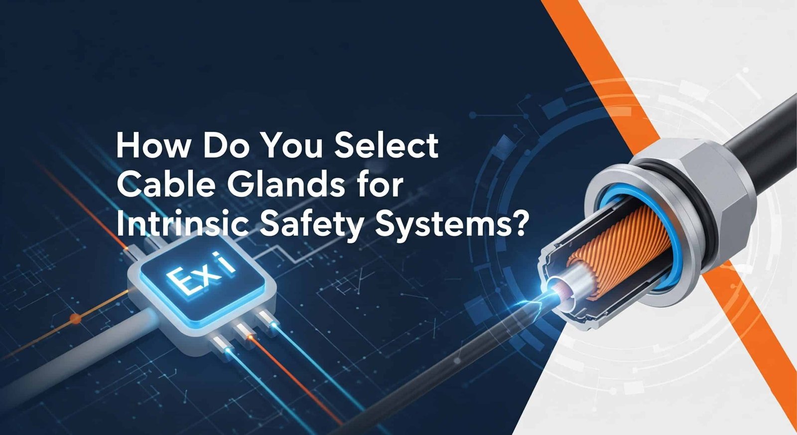 ¿Cómo seleccionar prensaestopas para sistemas de seguridad intrínseca?