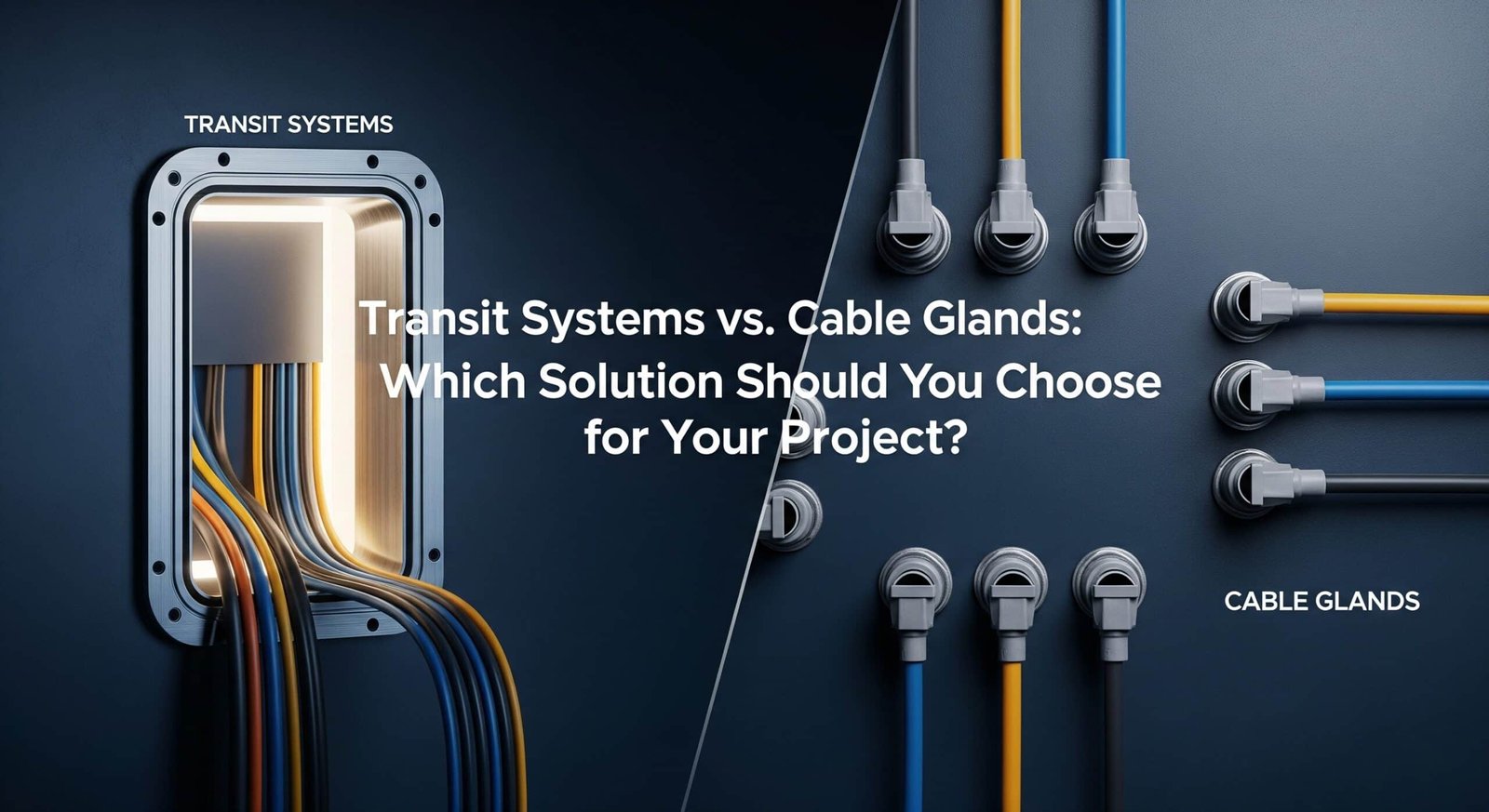 Transit Systems vs. Cable Glands: Which Solution Should You Choose for Your Project?