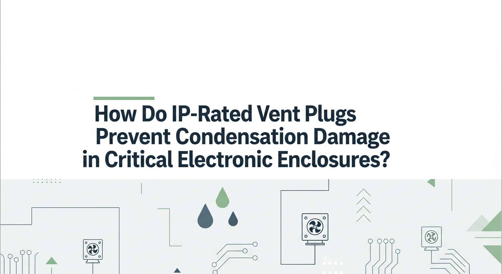 IP 等級的通風孔插頭如何防止重要電子機櫃的冷凝損害？