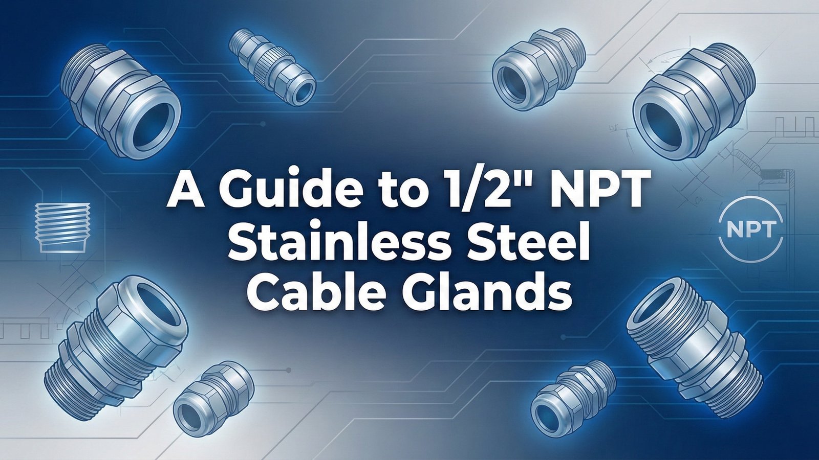1/2英吋NPT不鏽鋼電纜接頭指南