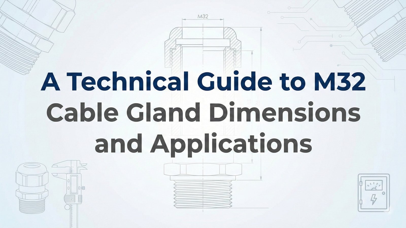 Guida tecnica alle dimensioni e alle applicazioni dei pressacavi M32